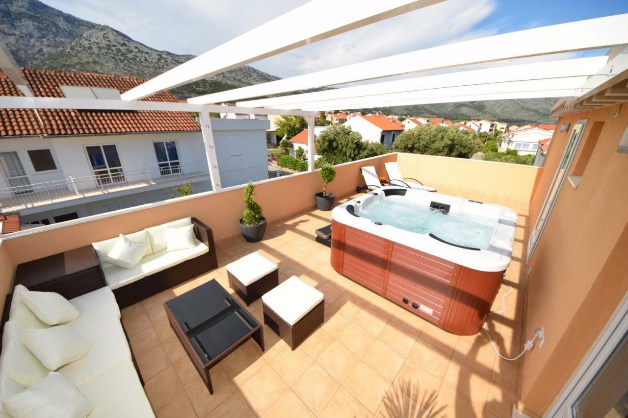 Luxury Penthouse With Jacuzzi In Orebić Exterior foto